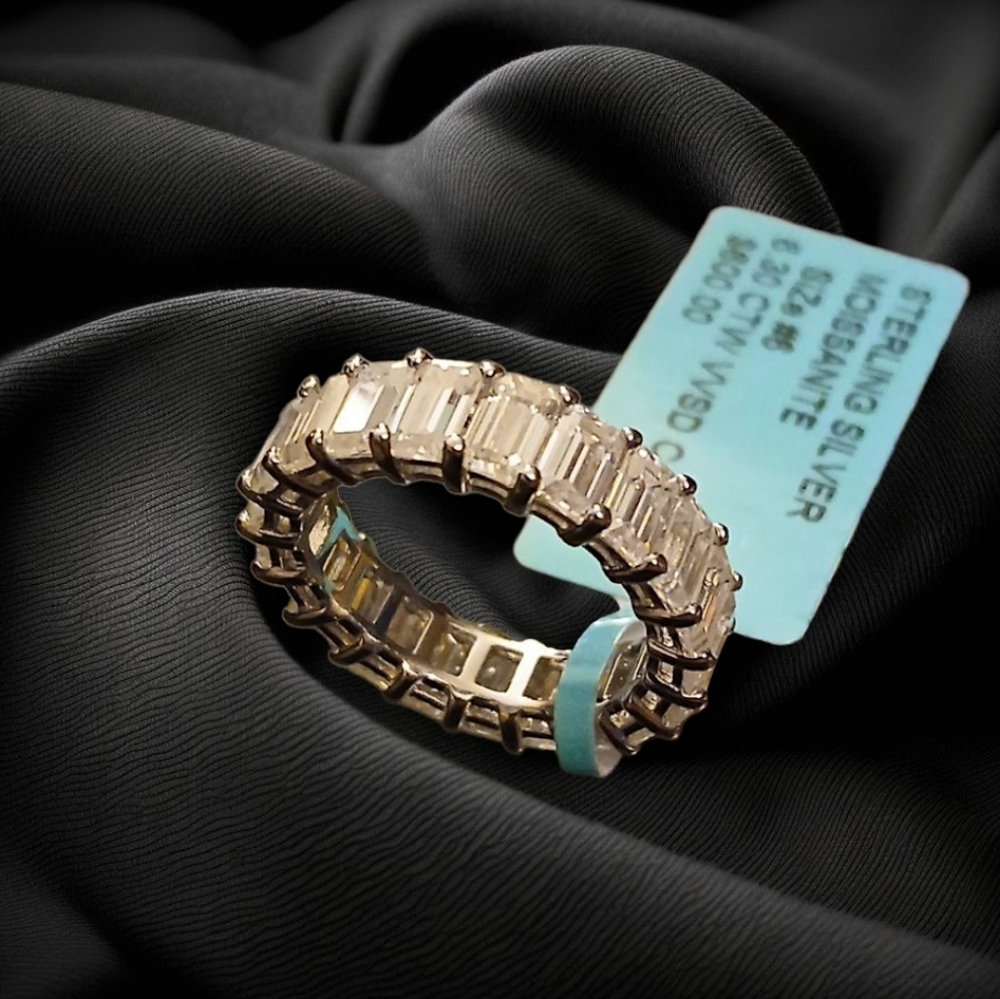 925 Moissanite Ring
